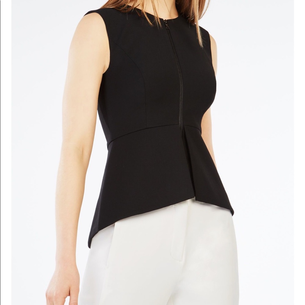 BCBGMaxAzria Black Vest